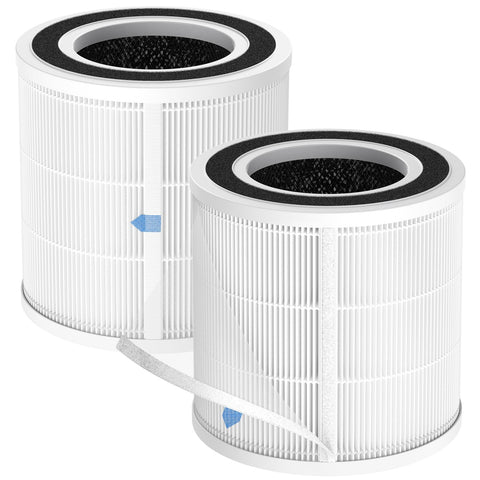 iSingo 2-pack replacement filter for GoveeLife H7129/H7128 improves purifier performance