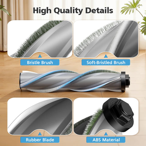 isingo 3797v brush-roll replacement supports efficient pickup on floors and rugs