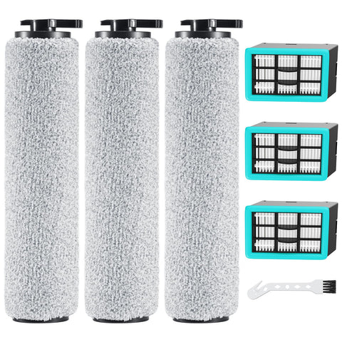 iSingo 3831 roller brush for Bissell CrossWave improves cleaning efficiency