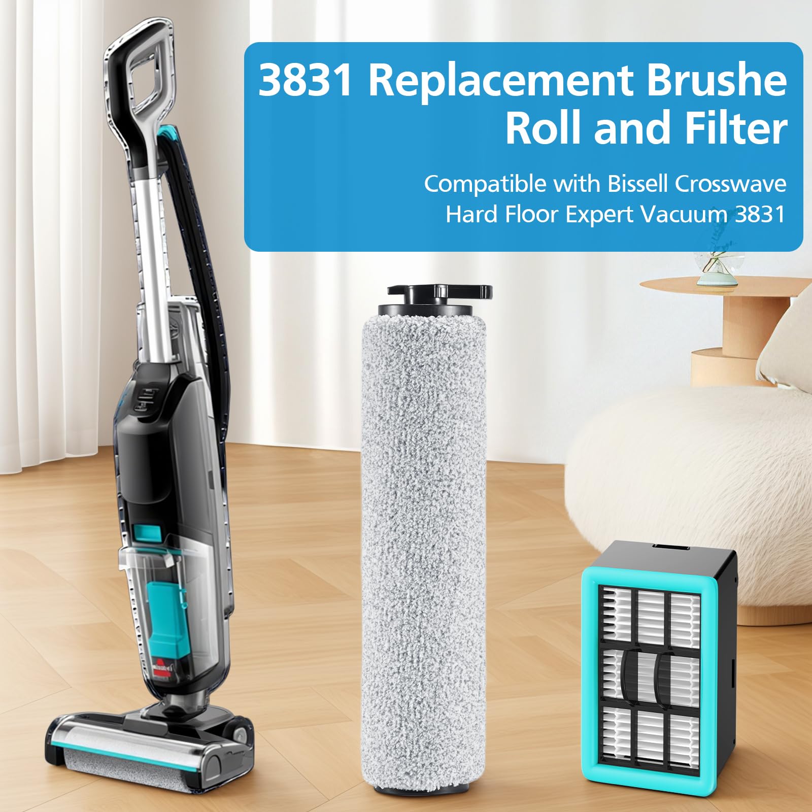 iSingo HF2 roller brush for durable daily cleaning