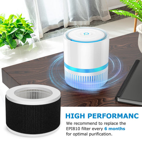 iSingo activated carbon layer reduces odors in EPI810 replacement filter