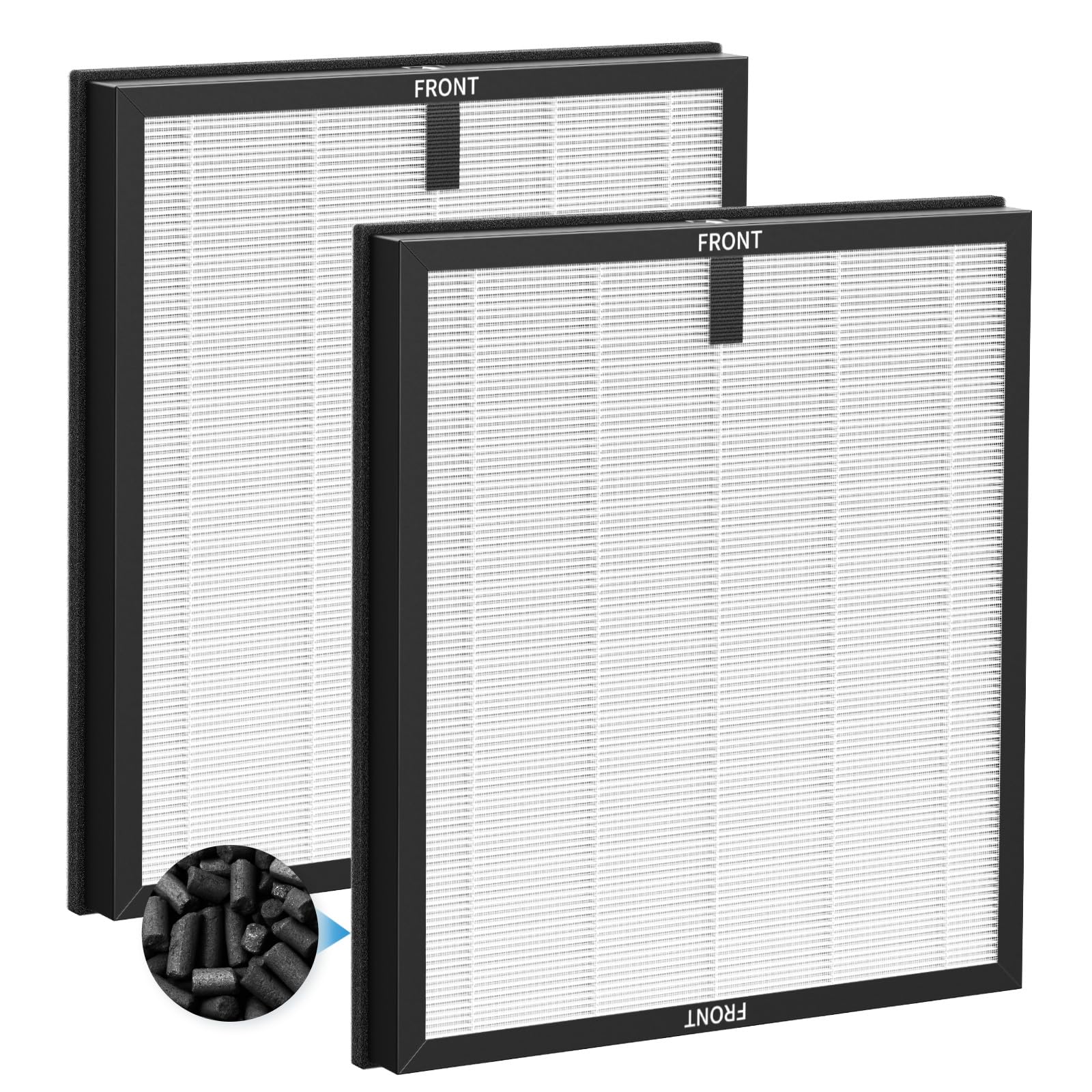 iSingo F1 replacement filter two-pack for AMEIFU purifiers and large rooms up to 2200 sq ft