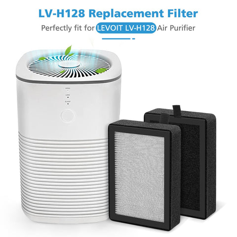 isingo lv-h128 replacement filter for levoit lv-h128 devices enhances filtration efficiency