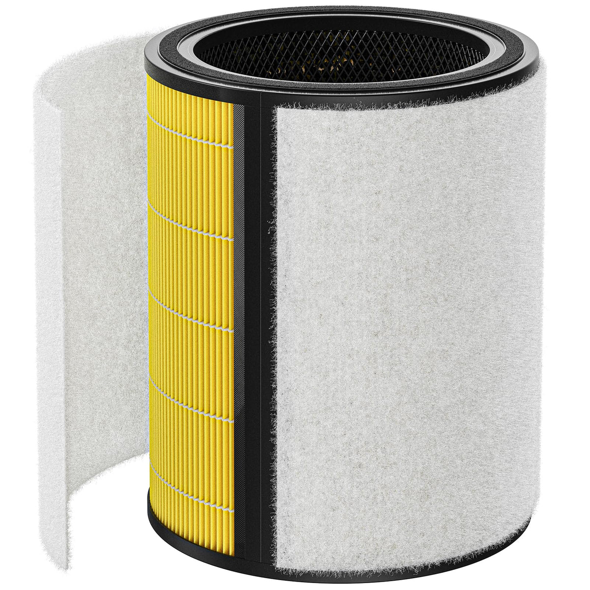 isingo H7122 replacement filter front view enhances purifier performance and fresher air