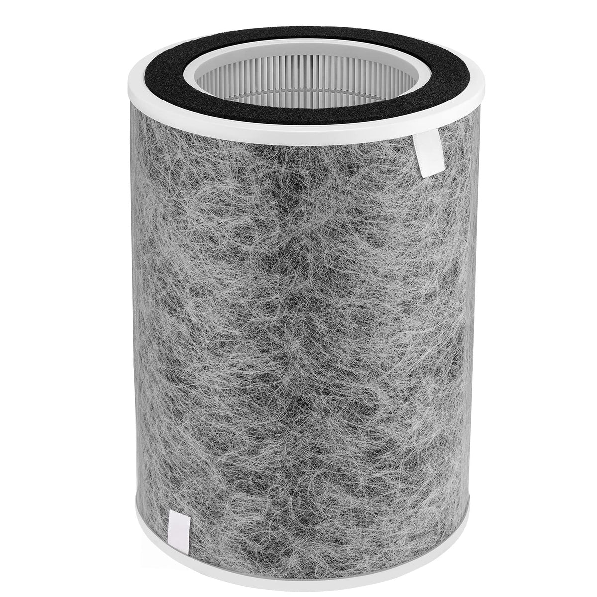 iSingo HP202 filter front view demonstrates three-stage filtration for cleaner indoor air.