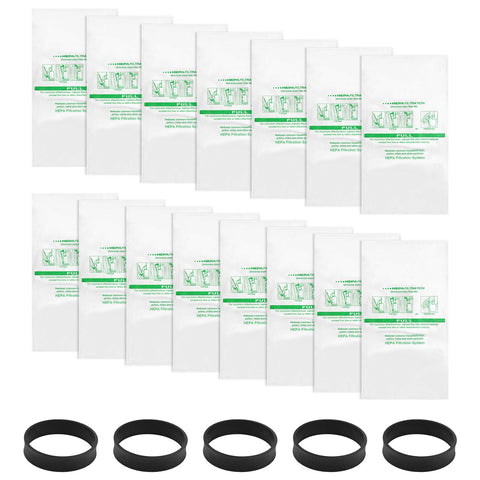 iSingo Kirby 204814 vacuum bags focus on versatile filtration and easy installation.