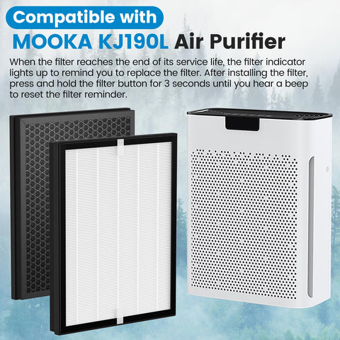 Isingo KJ190L activated-carbon filter enhances odor reduction and VOC adsorption