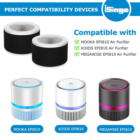 iSingo Koios EPI810 compatibility confirms secure fit with KOIOS and MOOKA purifiers