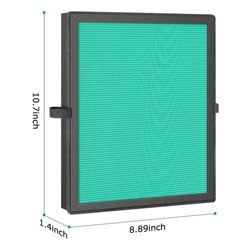 Low-resistance, high-efficiency filtration supports steady airflow.