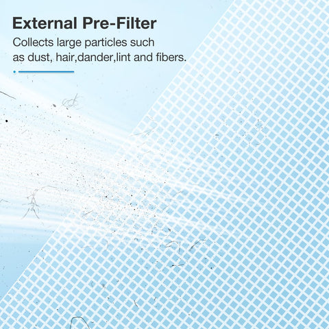 iSingo MK07 filter easy to install without tools for quick refresh.