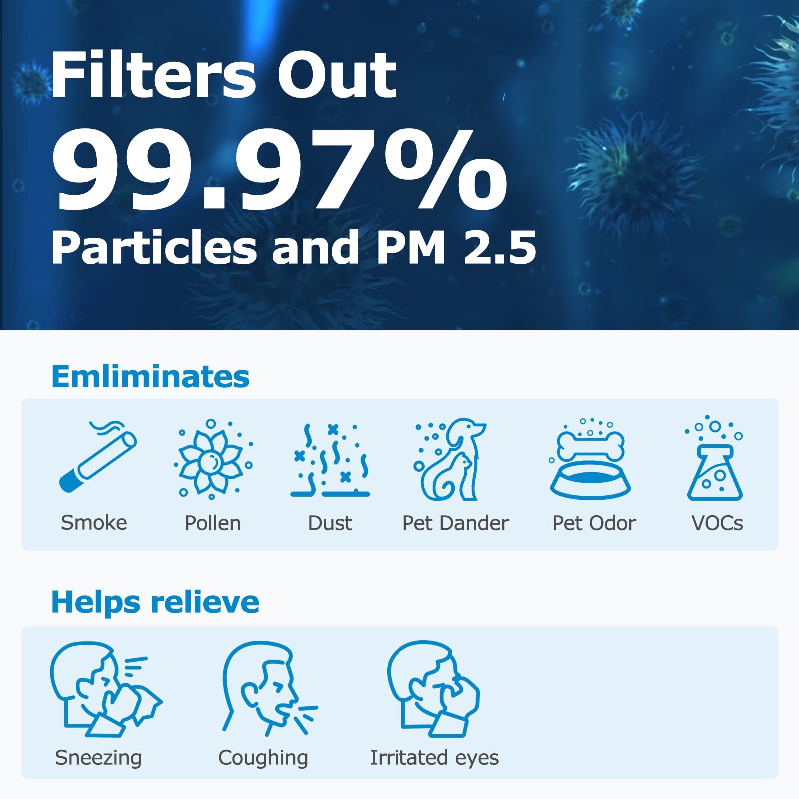 Sealed iSingo MSA3 filter preserves freshness until use