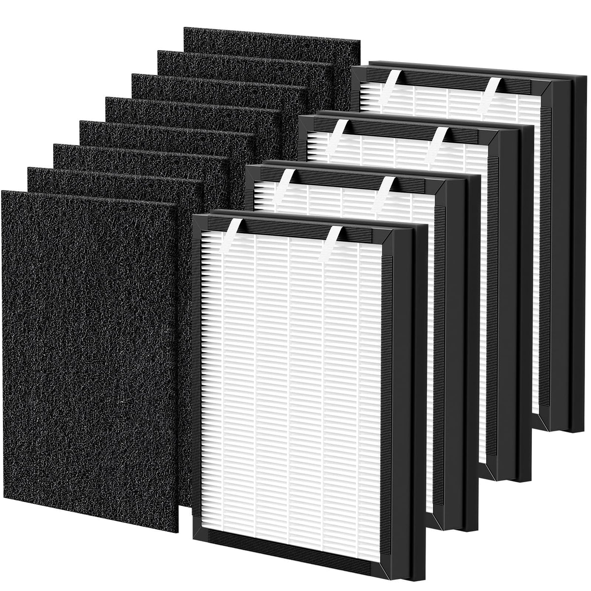 iSingo P358 replacement filter front view for home large-room purification