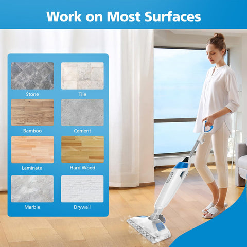 iSingo rapid-dry mop pads for quick post-clean drying