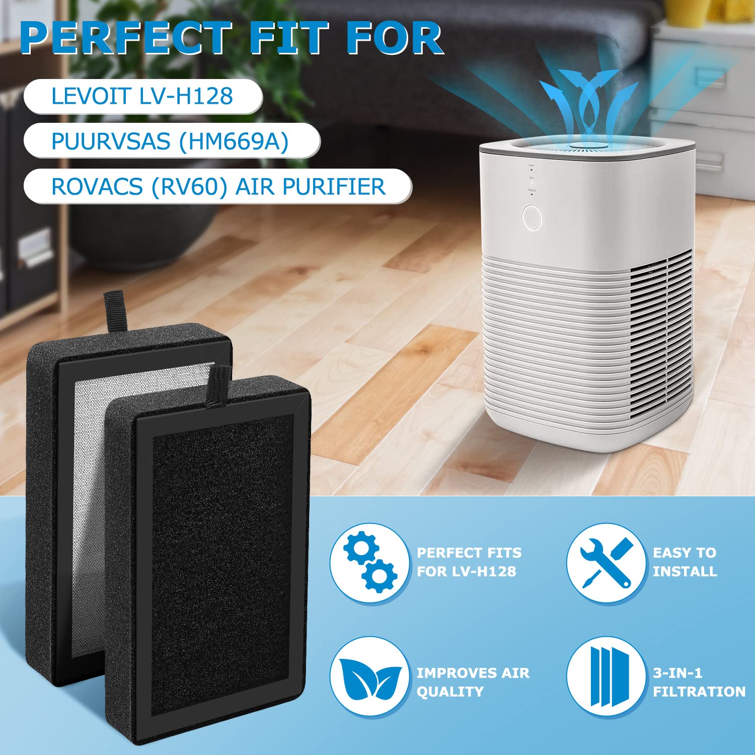 isingo six-pack convenience for multi-room replacements