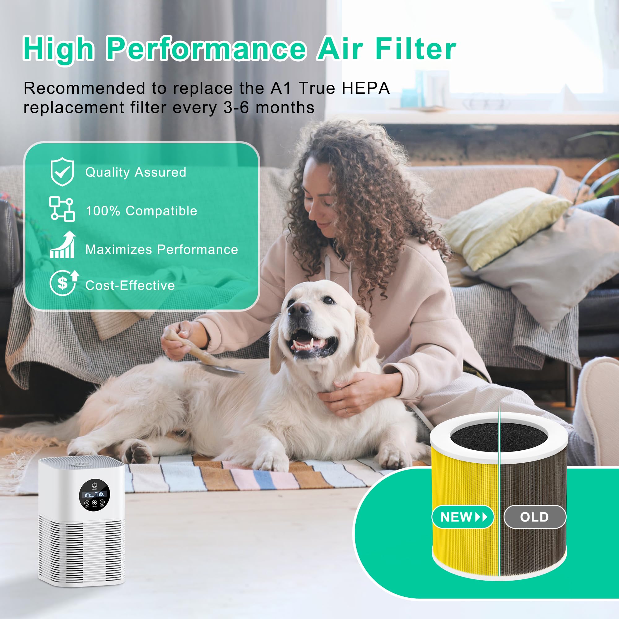 isingoione a1-compatible-models work with VEWIOR A1 and other purifiers