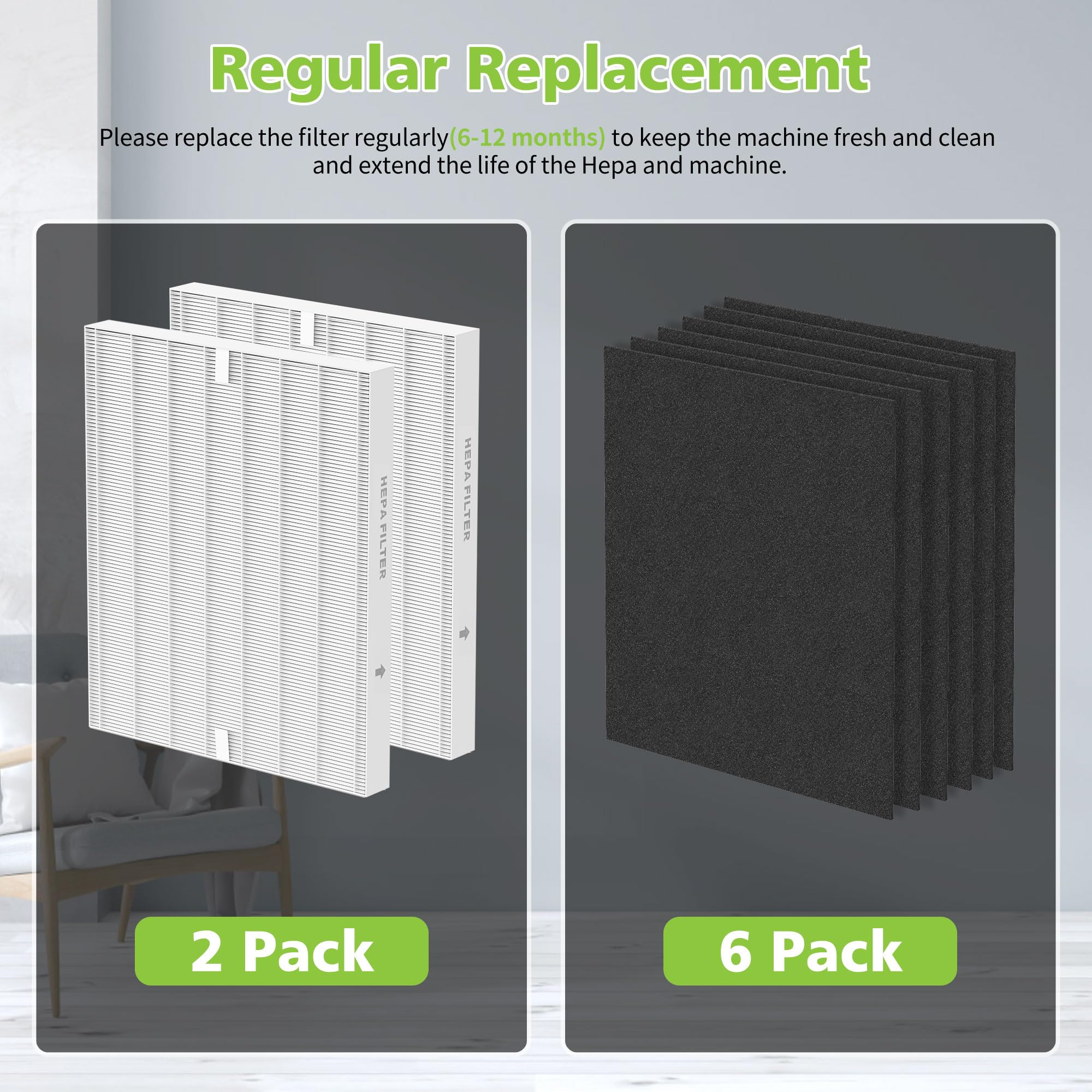 Isingoione compatible with Coway Airmega AP-1512HH and 200M units.