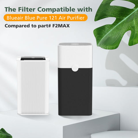 Isinlive 121-compatible filter close-up shows activated carbon and particle filtration.