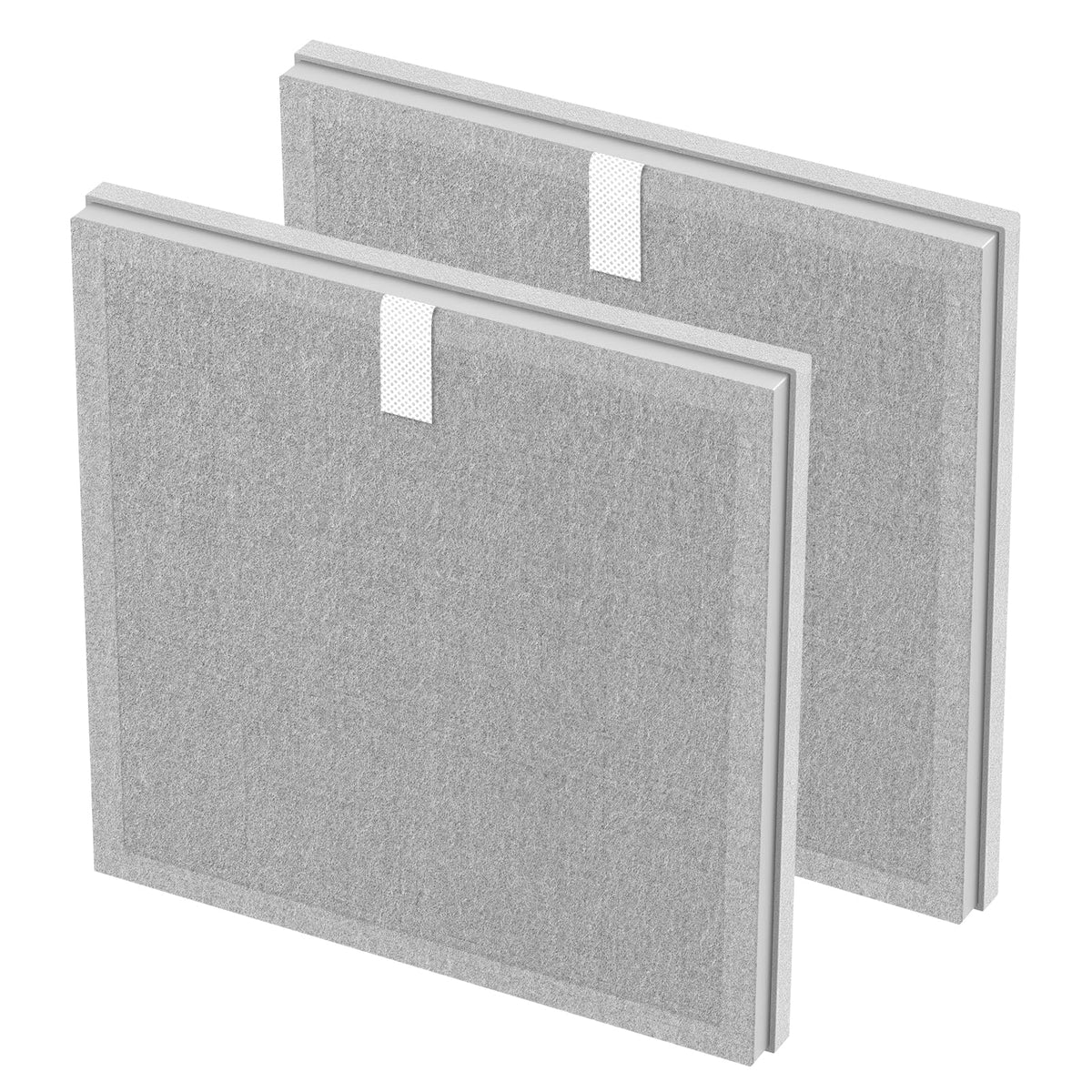 isinlive 2-pack 3-in-1 HEPA filter for PureZone, front view, captures dust and odors