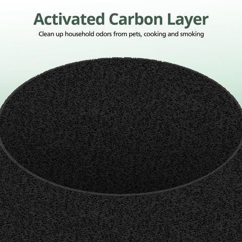Isinlive 211i Max activated carbon layer reduces odors