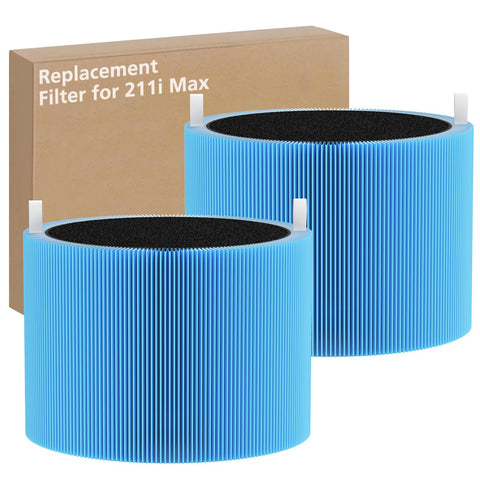 Isinlive 211i Max filter front view enhances air quality with true HEPA performance