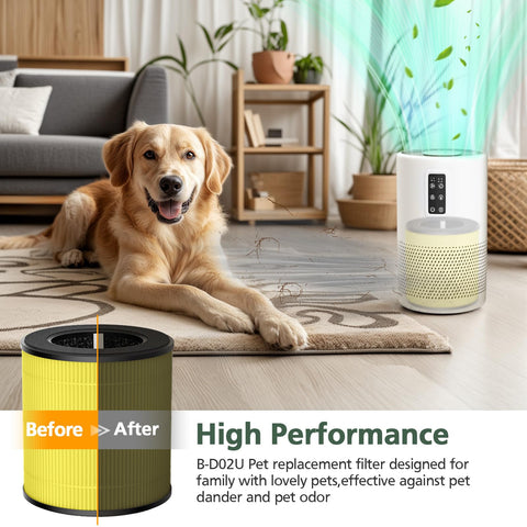 isinlive dual-pack promotes budget-friendly replacement and consistent purifier performance.