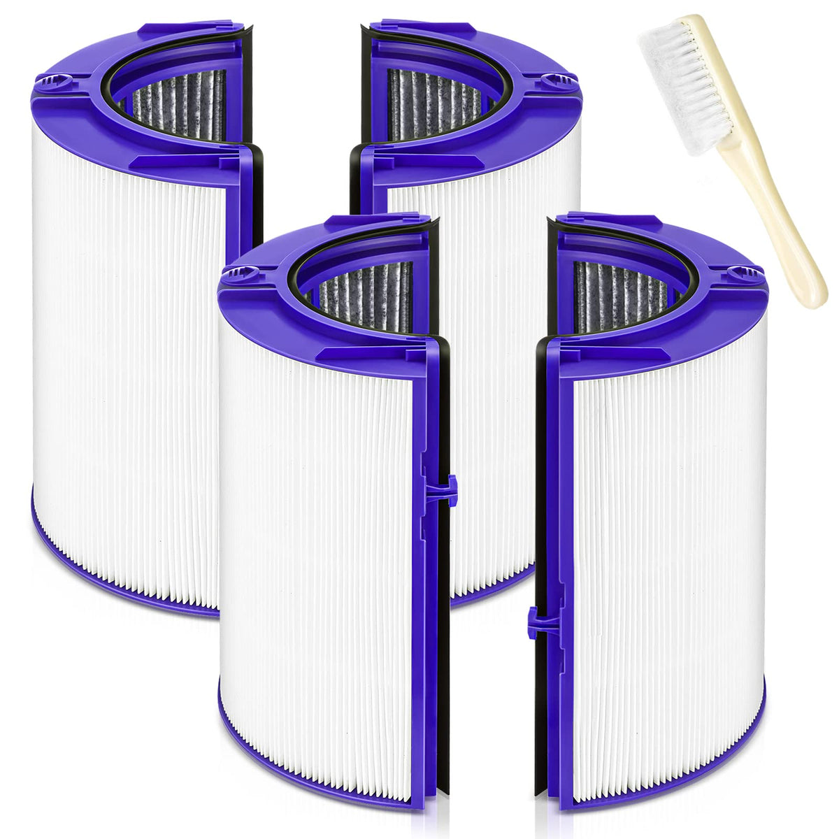 isinlive 360 Combi Glass HEPA filter for Dyson purifiers captures fine particles.