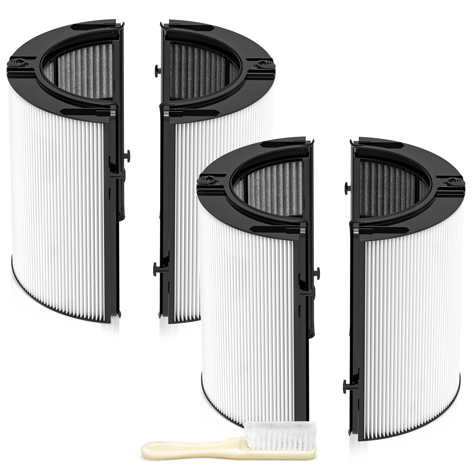 isinlive 360 Combi Glass HEPA filter captures fine particles for clearer indoor air