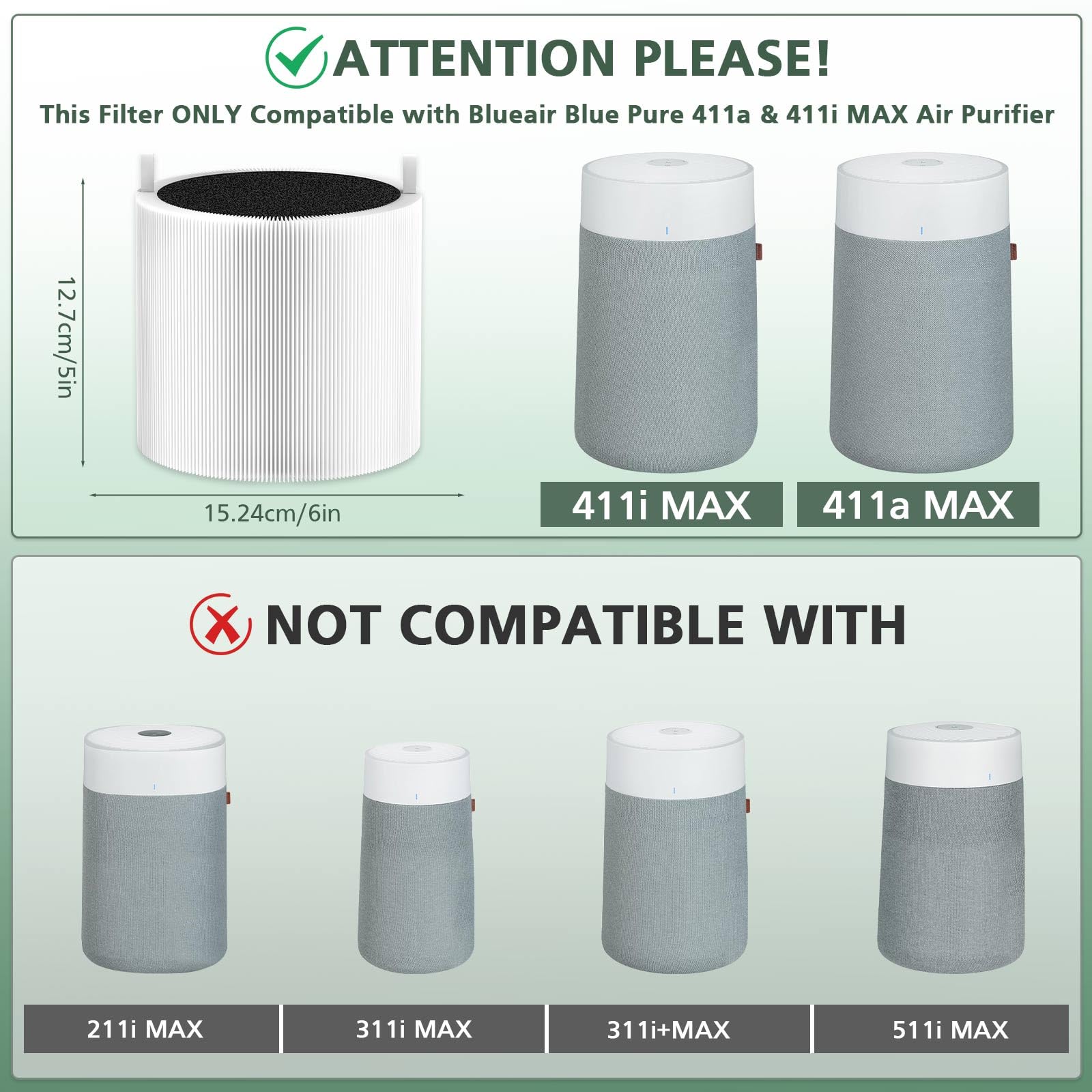 isinlive 411i max filter pack opened to show replacement cartridges