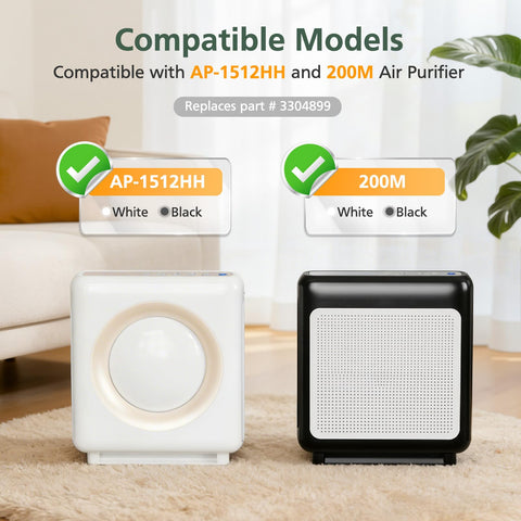 isinlive AP-1512HH carbon pre-filter close-up captures odors and gases