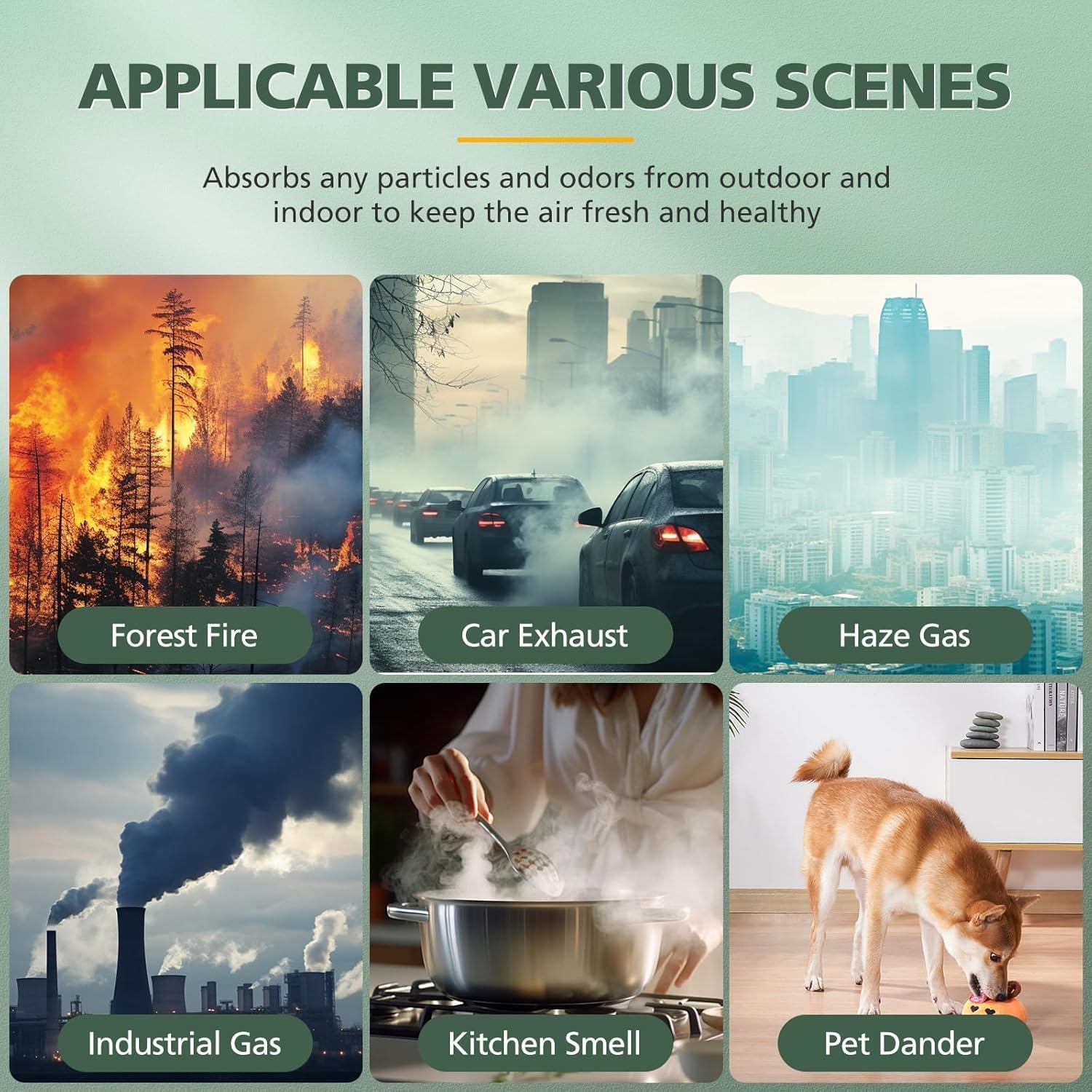 isinlive AP-1512HH filter performance supports odor reduction in rooms