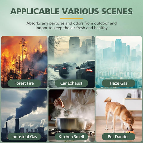 isinlive AP-1512HH filter performance supports odor reduction in rooms