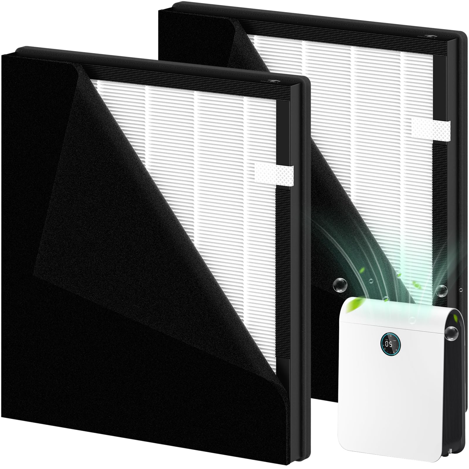 Isinlive AP-M1419 replacement filter pack overview for compatible DBFIT model