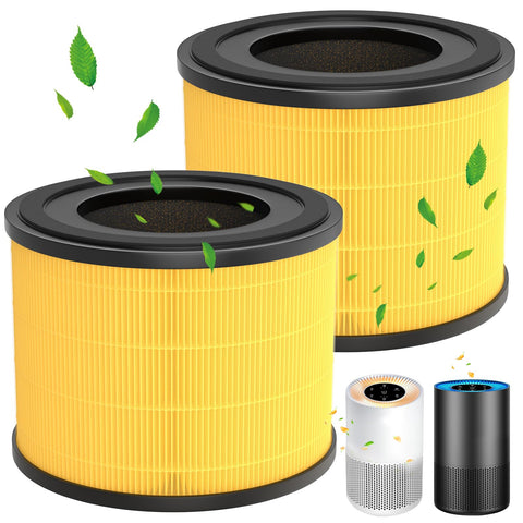 Isinlive AP-S0610L front view: compact filter pack for fresher indoor air.
