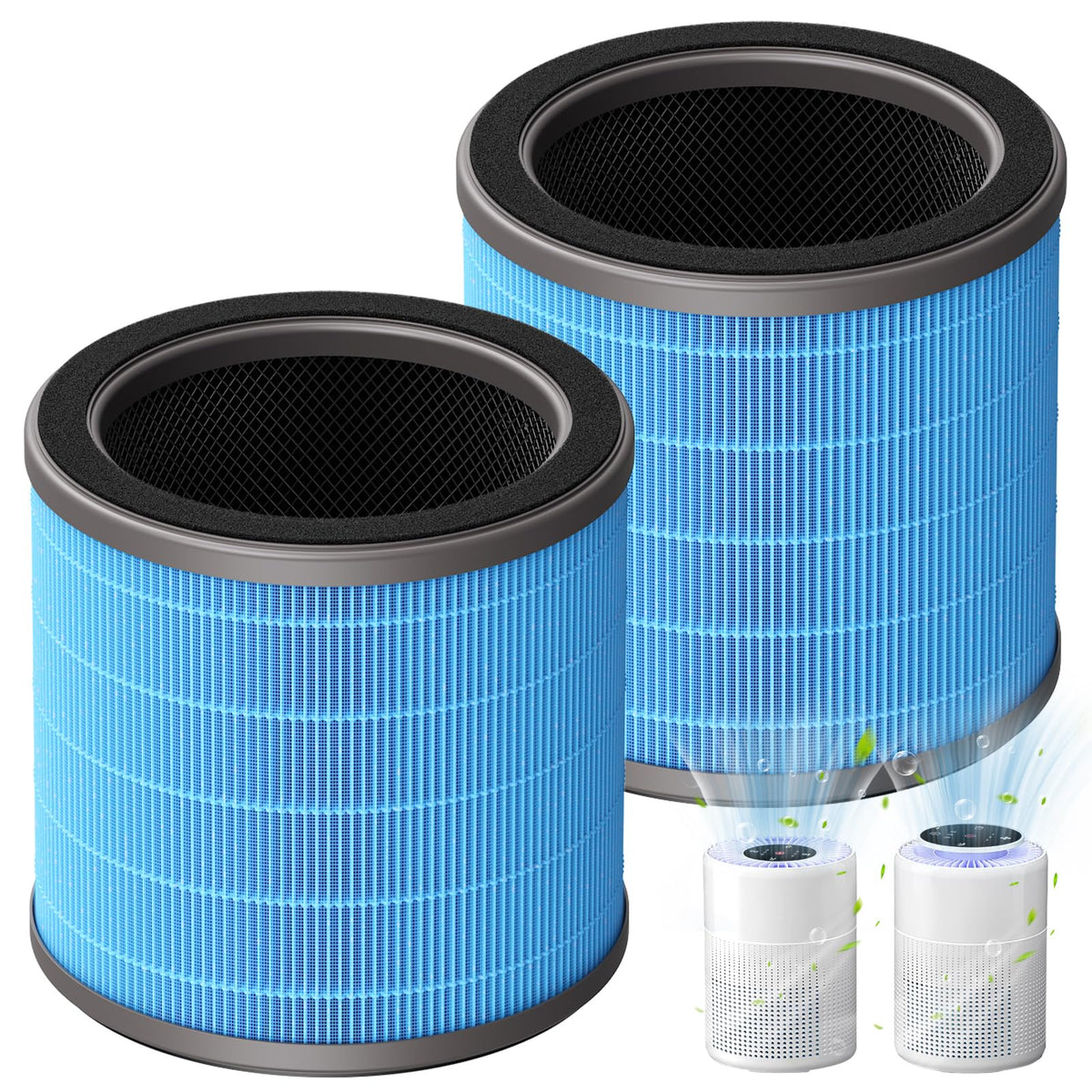 isinlive AP070B replacement filter for Aircillin improves indoor air filtration