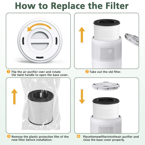 isinlive B-D02L filter packaging eco-friendly and recyclable.