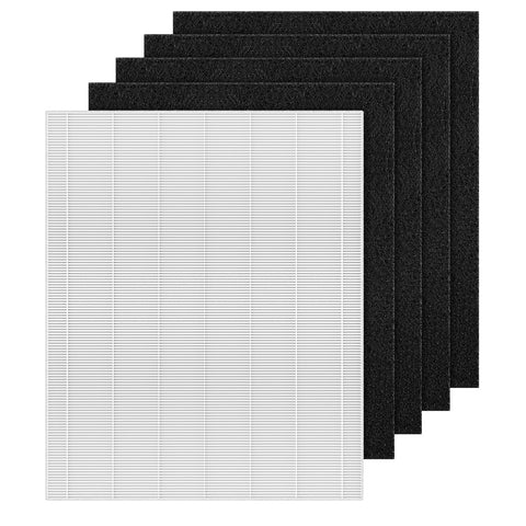 Isinlive D480 HEPA filter close-up, capturing fine dust for cleaner air.