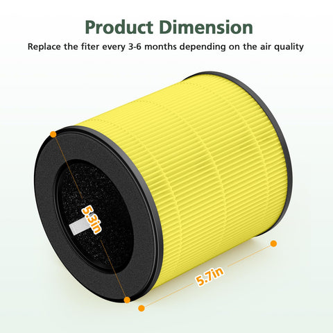 isinlive easy-install filter requires no tools for quick replacement.