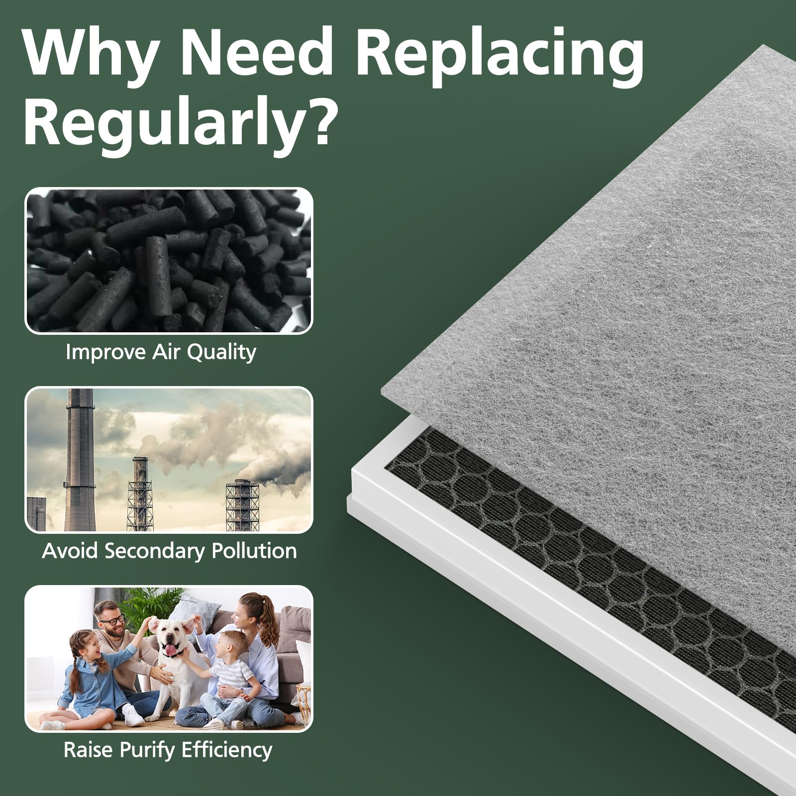 Isinlive eco-friendly FSC-certified filter material