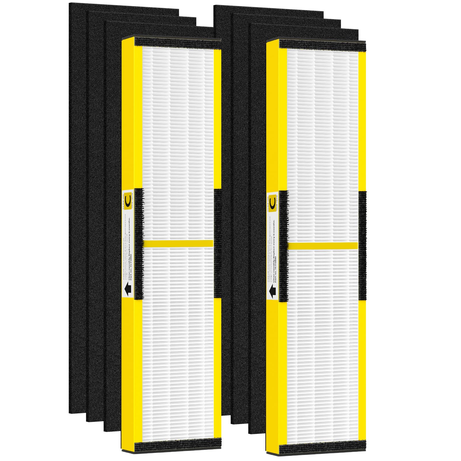 Isinlive FLT5000 filter-C replacement for Guardian purifiers improves filtration.