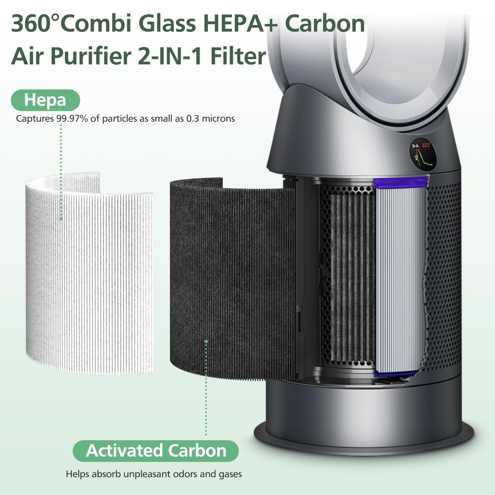 isinlive FSC-certified paper filter note for sustainable replacement