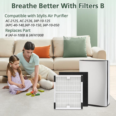 Isinlive full replacement pack for Idylis purifiers