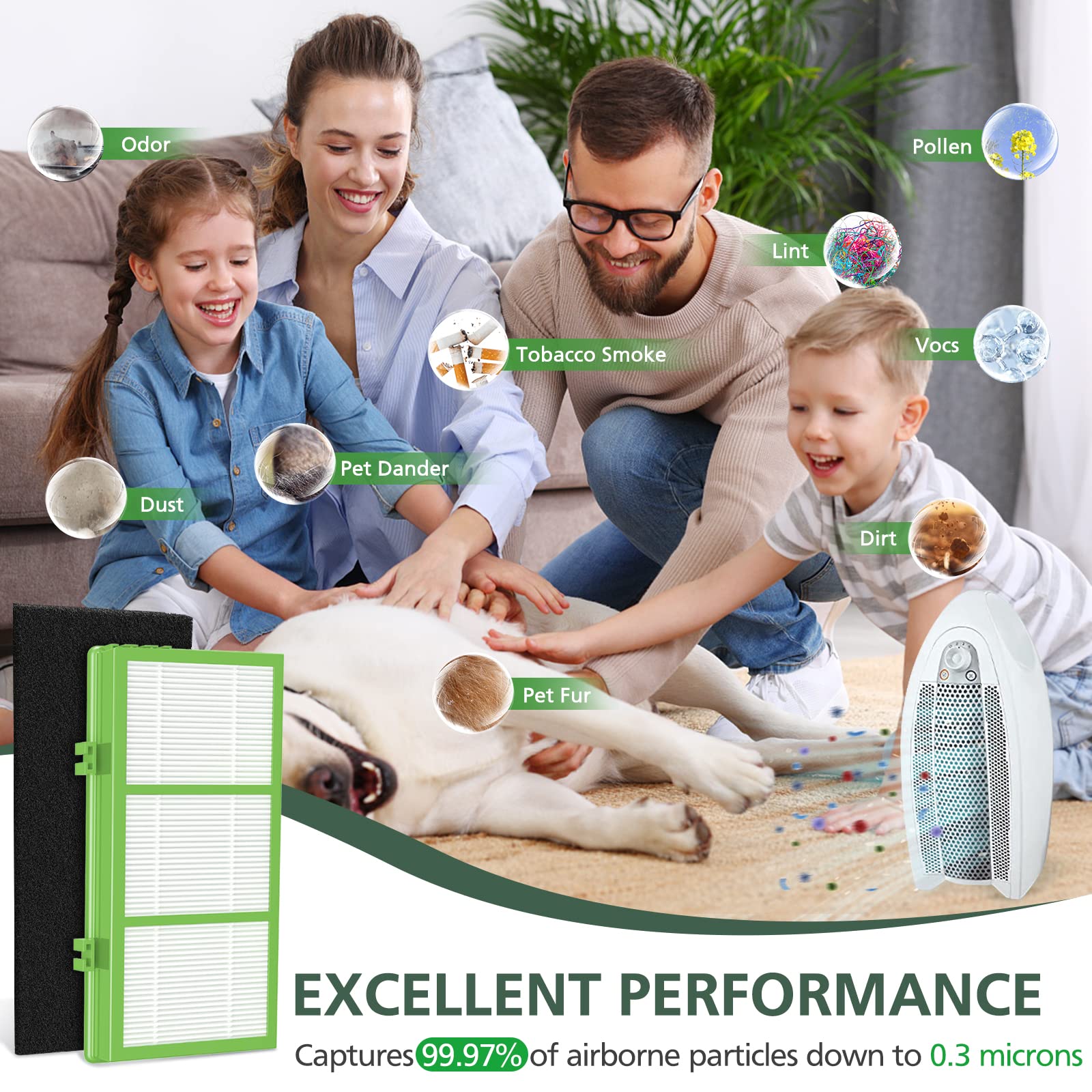 isinlive HAPF300AHD-U4R in-use setup suggesting easy replacement steps