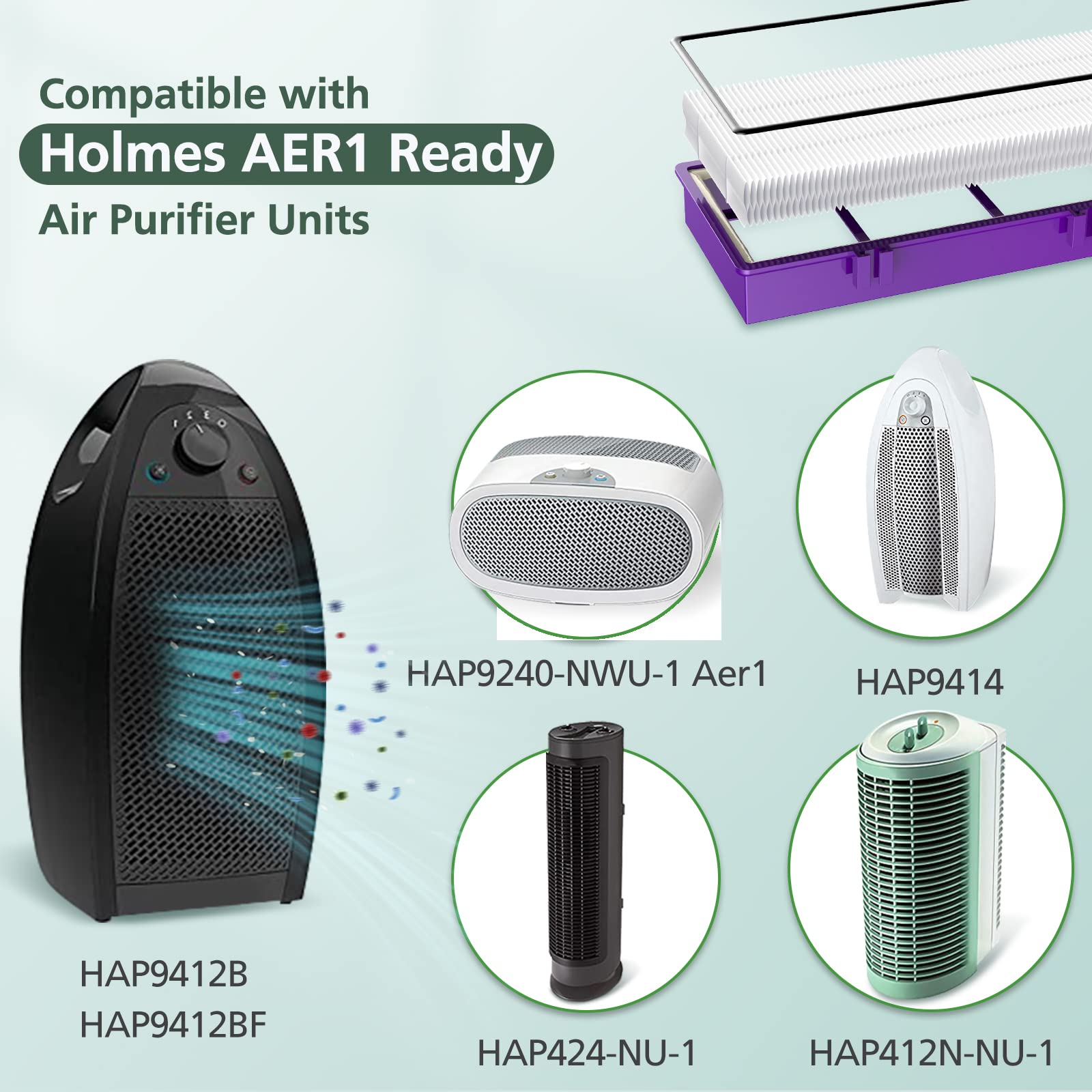 isinlive HAPF300AP carbon pre-filter enhances odor absorption