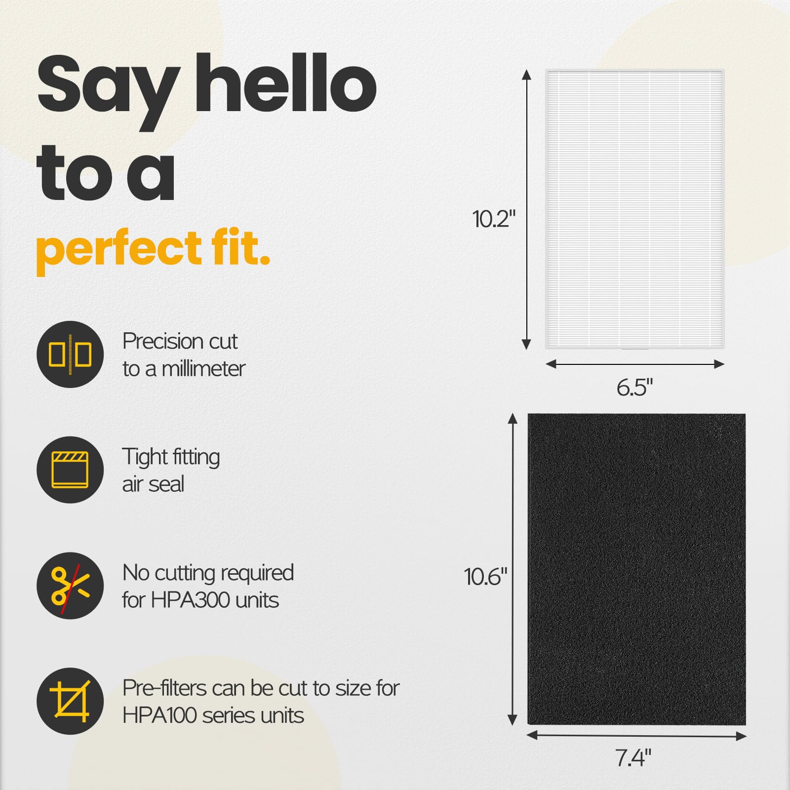 isinlive HPA series compatibility guide with Honeywell purifiers