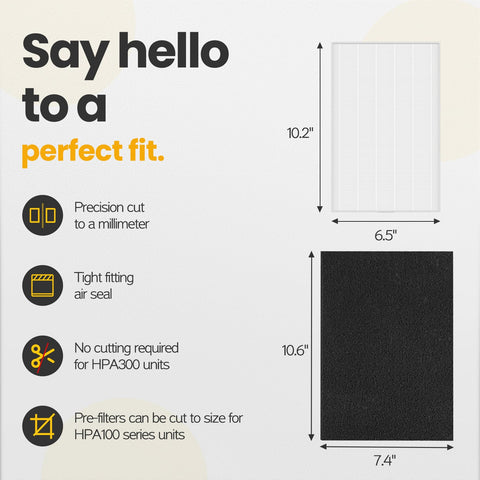 isinlive HPA series compatibility guide with Honeywell purifiers