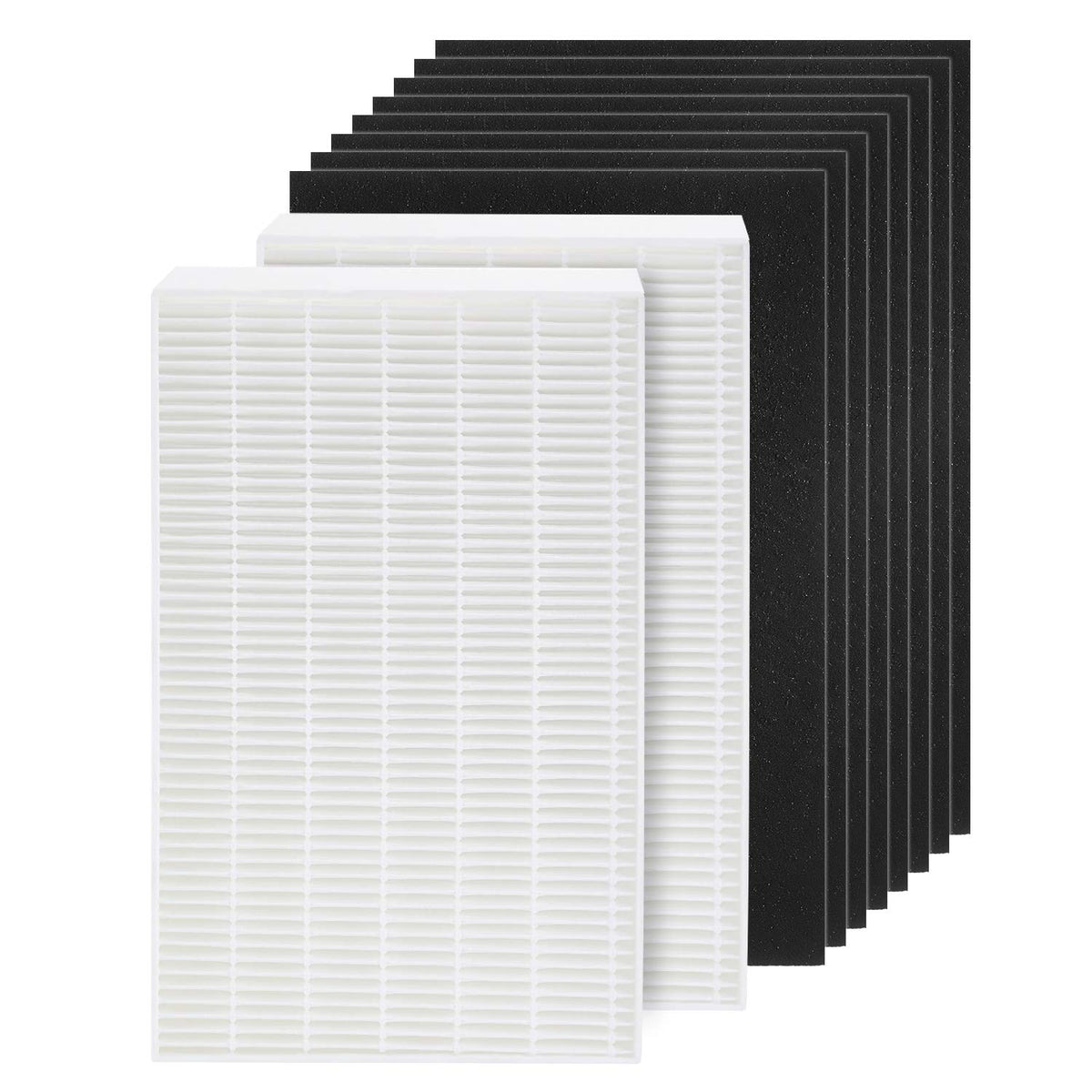 isinlive HPA100 replacement HEPA filter 2-pack improves indoor air quality
