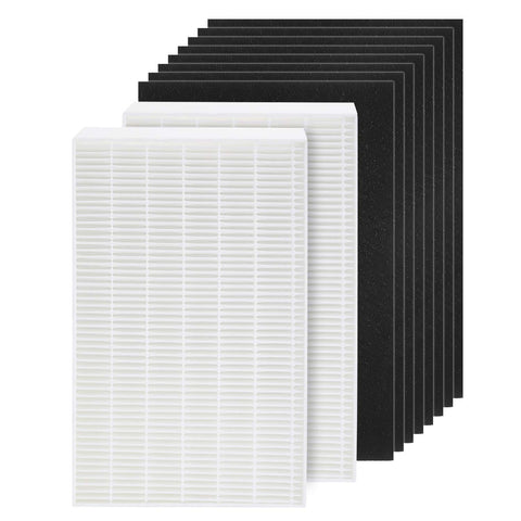 isinlive HPA100 replacement HEPA filter 2-pack improves indoor air quality