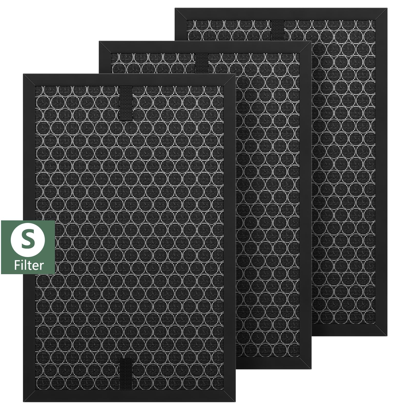 isinlive HRFSC1 three-pack replacement filters for HPA3000—odor control during renovations