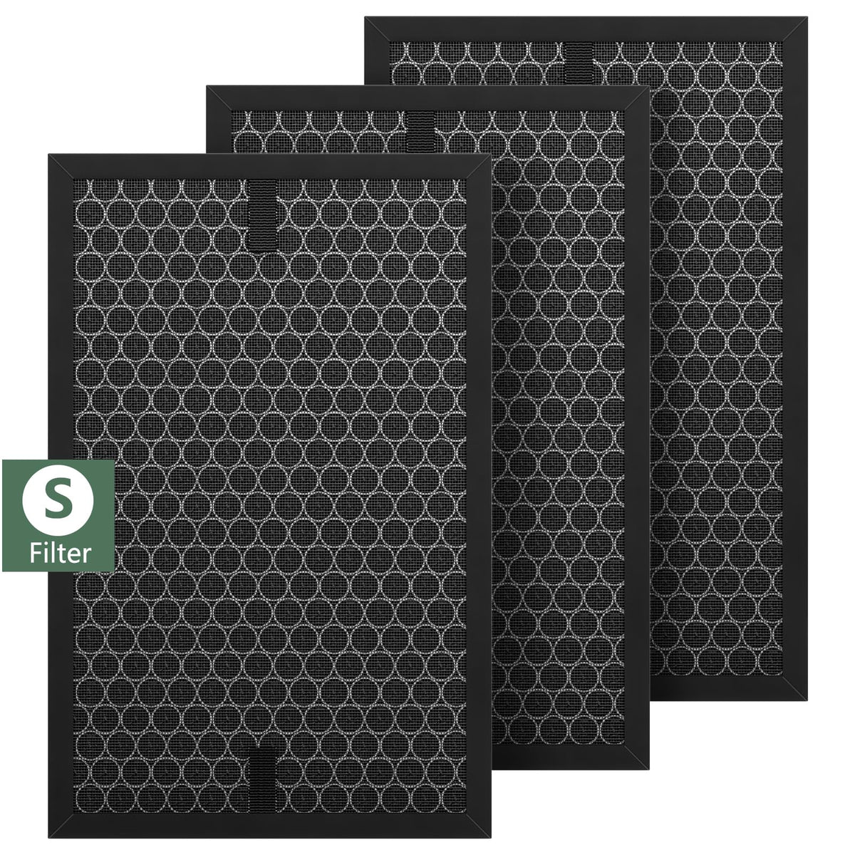 isinlive HRFSC1 three-pack replacement filters for HPA3000—odor control during renovations