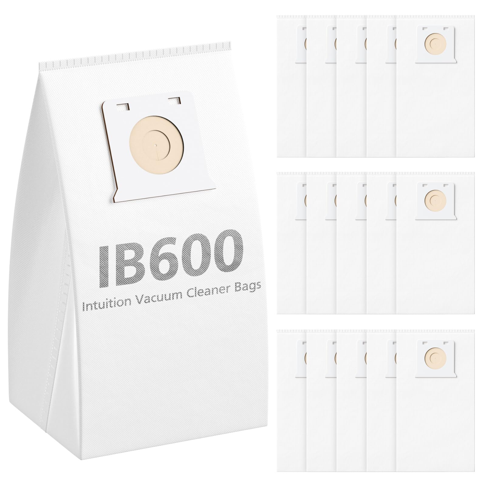 isinlive IB600 HEPA bags fit Kenmore Intuition for no-touch disposal